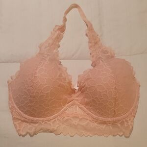 PINK Victoria's Secret Lace Bralette in Soft Pink
